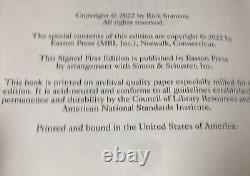 Rick Stanton / AQUANAUT Signed 1st Edition Easton Press Book 2022 Mint