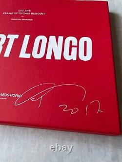 Robert Longo Let The Frame of Things Disjoint signed art book limited edition