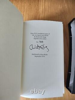 Robert Pirsig Lila Signed Author Limited Edition Book Hardback Sleeve Case