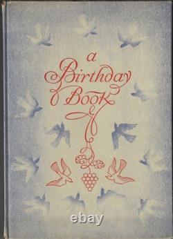 Rockwell Kent BIRTHDAY BOOK Signed Limited Edition 1931