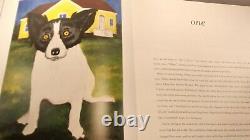 Rodrigue First Edition 1994 Blue Dog Silkscreen Print Signed 1425/1500 And Book