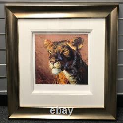 Rolf Harris Lioness Signed Limited Edition Print With Coa And Book A Life In Art