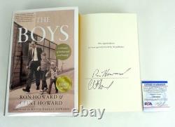Ron Howard Signed Autograph The Boys 1st Edition Book PSA/DNA COA