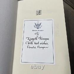 Ronald Reagan Signed Book An American Life Bookplate 1st Edition Autograph