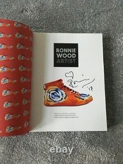 Ronnie Wood Artist signed edition hard back book Rolling Stones Thames Hudson