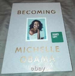 SEALED Signed Michelle Obama Becoming Deluxe Signed Edition Book