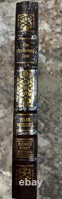 SEALED-The Sonderberg Case-Elie Wiesel-Signed Easton Press First Edition Book
