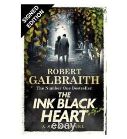 SIGNED 1/1 Robert Galbraith J K ROWLING The Ink Black Heart Book Harry Potter