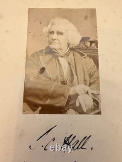 SIGNED 1871 First Edition A Book of Memories S. C. Hall Presentation Copy Photo