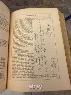 SIGNED 1871 First Edition A Book of Memories S. C. Hall Presentation Copy Photo