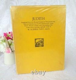 SIGNED 1928 Russell Flint Illustrated Limited Edition Book of Judith Apocrypha