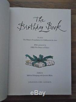 SIGNED 1ST LIMITED EDITION of THE BIRTHDAY BOOK. QUENTIN BLAKE ROALD DAHL. FIRST
