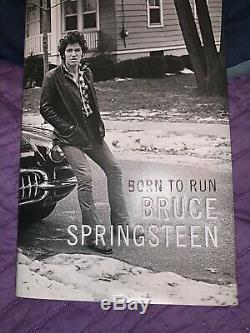 SIGNED 1st Edition BORN TO RUN Bruce Springsteen Autographed 2016 Hardcover Book