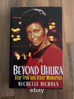 SIGNED 1st Edition Beyond Uhura Star Trek Nichelle Nichols Book In VGC+ N/mint