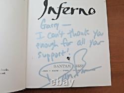 SIGNED 1st Edition Inferno by Dan Brown Robert Langdon Book 4 HB 2013