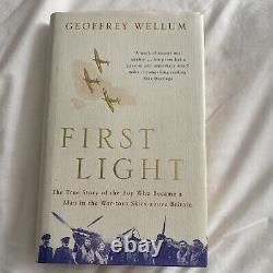 SIGNED 1st Edition (Inscribed) First Light by Geoffrey Wellum Hardcover 2002 WW2