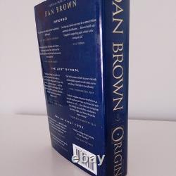 SIGNED, 1st Edition, Origin by Dan Brown, hardcover