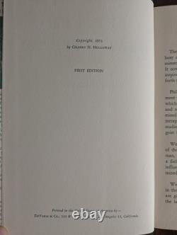 SIGNED 1st ed G. N. Holloway, Let the Heart Speak, 1951 HC/DJ New Thought