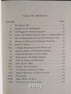 SIGNED 1st ed G. N. Holloway, Let the Heart Speak, 1951 HC/DJ New Thought