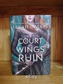SIGNED A Court of Wings and Ruin by Sarah J. Maas US Hardcover 1st Edition Print