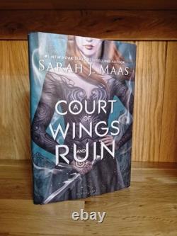 SIGNED A Court of Wings and Ruin by Sarah J. Maas US Hardcover 1st Edition Print