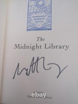 SIGNED And NUMBERED 1st Edition The Midnight Library By Matt Haig