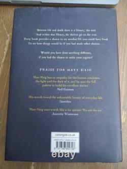 SIGNED And NUMBERED 1st Edition The Midnight Library By Matt Haig