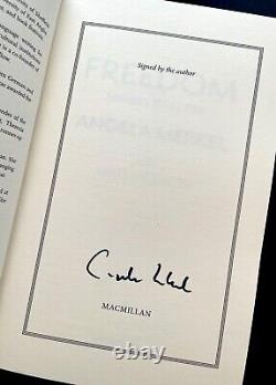 SIGNED Angela Merkel Book Freedom First Edition Hardcover & COA Autograph