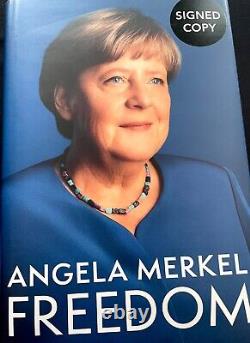 SIGNED Angela Merkel Book Freedom First Edition Hardcover & COA Autograph