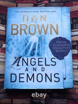 SIGNED Angels and Demons by Dan Brown Special Illustrated Collector's Edition HC