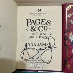 SIGNED Anna James Pages & Co. #32/250 COMPLETE 6-Book Set Sprayed Edges