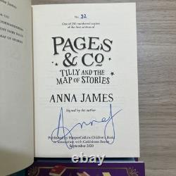 SIGNED Anna James Pages & Co. #32/250 COMPLETE 6-Book Set Sprayed Edges