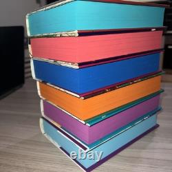 SIGNED Anna James Pages & Co. #32/250 COMPLETE 6-Book Set Sprayed Edges