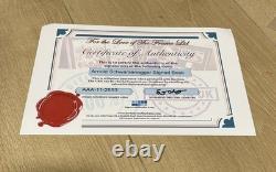 SIGNED Arnold Schwarzenegger Book Be Useful 7 Tools For Life First Edition & COA