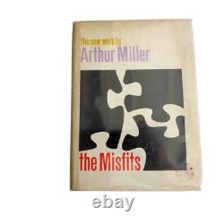 SIGNED Arthur Miller THE MISFITS First Edition 1961 Book Novel neo-Western Novel