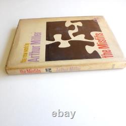 SIGNED Arthur Miller THE MISFITS First Edition 1961 Book Novel neo-Western Novel