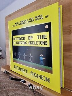 SIGNED Attack of the Flickering Skeletons Special Edition Hardcover Book 2017