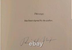 SIGNED BOOK The Real War by RICHARD NIXON Deluxe Limited Edition Slipcase 1980