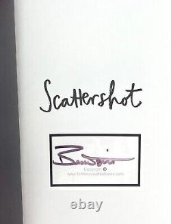 SIGNED Bernie Taupin Book Scattershot NEW First Edition & COA Music Autograph