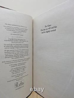 SIGNED Best Served Cold Joe Abercrombie New Edition 1st Print Hardcover Book