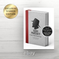SIGNED Book Terry Pratchett A Life With Footnotes by Rob Wilkins NEW 1st