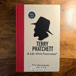 SIGNED Book Terry Pratchett A Life With Footnotes by Rob Wilkins NEW 1st