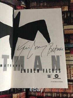 SIGNED (By Kevin Conroy) Batman The Ultimate Evil Hardcover Vachss 1st 1995