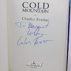 SIGNED COLD MOUNTAIN By Charles Frazier 1997 1st Edition Hardcover Book With DJ