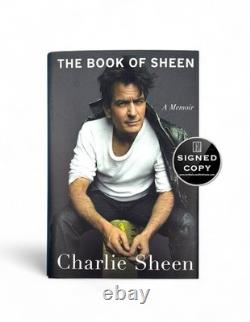 SIGNED Charlie Sheen Book The Book Of Sheen First Edition Hardcover & COA Auto