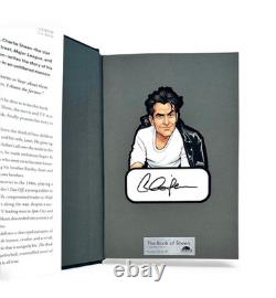 SIGNED Charlie Sheen Book The Book Of Sheen First Edition Hardcover & COA Auto