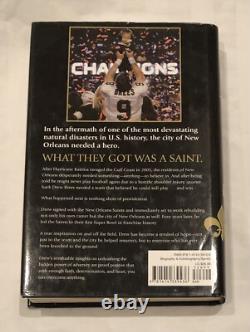 SIGNED Coming Back Stronger Drew Brees PSA FIRST EDITION Autographed Book XLIV