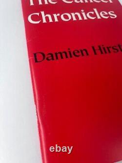 SIGNED Damien Hirst Artist The Cancer Chronicles Ltd Edition Book Number 000646