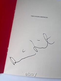 SIGNED Damien Hirst Artist The Cancer Chronicles Ltd Edition Book Number 000646