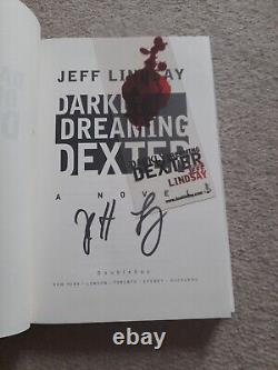 (SIGNED!) Darkly Dreaming Dexter by Jeff Lindsay 1st Edition 1st Print Scarce